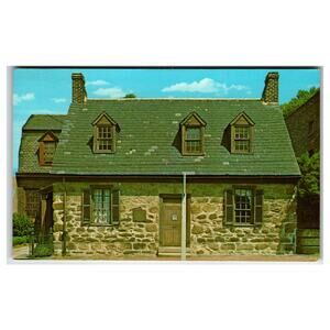 Edgar Allan Poe Museum Richmond VA Oldest House 1970s Postcard Mayer